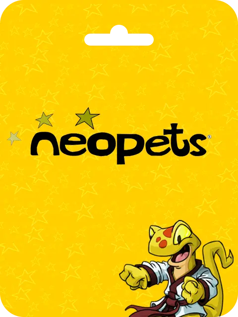 NEOPETS NEOCASH CARD